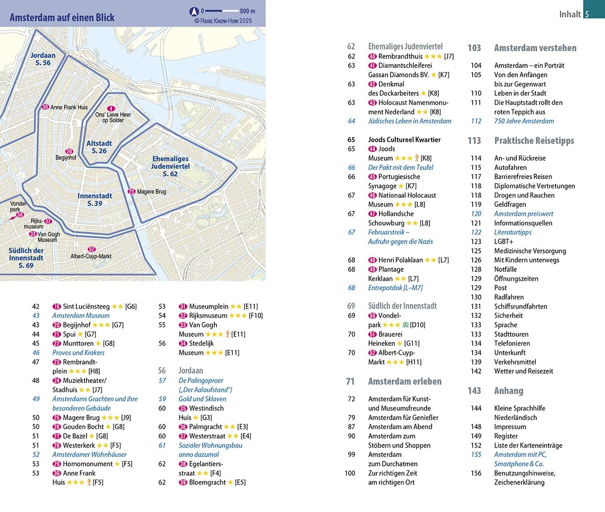 Reise Know-How CityTrip Amsterdam: Reiseführer Amsterdam mit Stadtplan, Stadttouren und kostenloser Web-App
