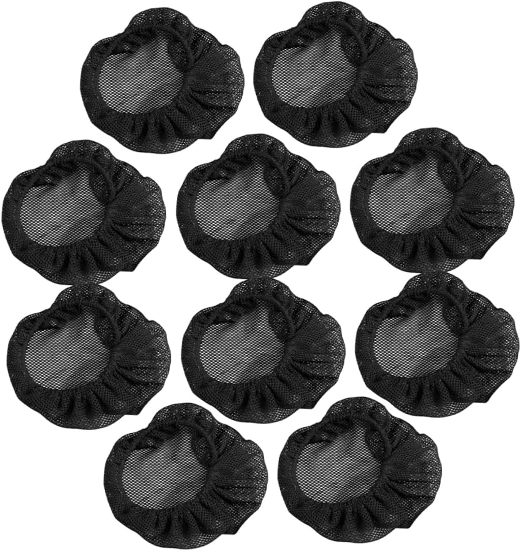 VICASKY 10pcs Hair Net for Women Dance Bun Covers Mesh Hair Bun Holders for Women for Ponytail