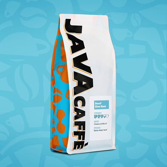 Java Caffe Decaf Slow Roast Coffee Beans 1kg