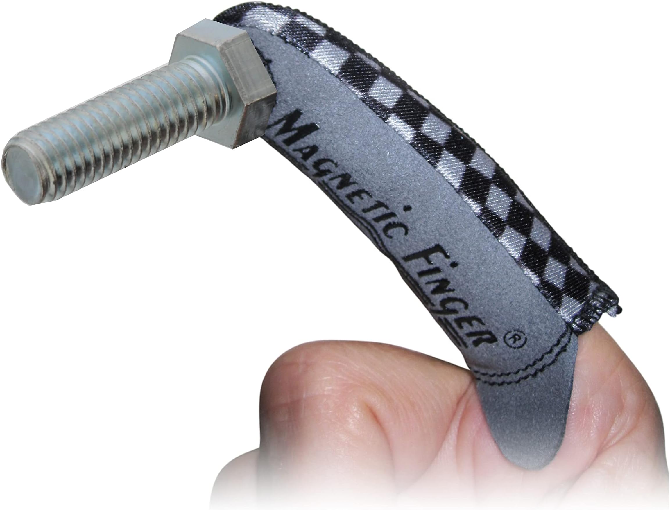 Heavy Weight Magnetic Finger Glove, L/XL - Hold & Retrieve Small Ferrous Metal Object with Precise Control - Convenient Magnetic Pickup Tool Ideal for Tight Spots at Home or on the Job