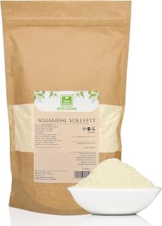 Sojamehl 1kg Pflanzlichen Protein vollfett Mehl aus Soja von Green Essence