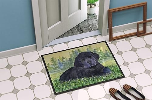 Miniatura 4 de Caroline's Treasures SS8343JMAT - Tapete Labrador para puerta delantera, 24 x 36 pulgadas, para interiores y exteriores, para entrada,