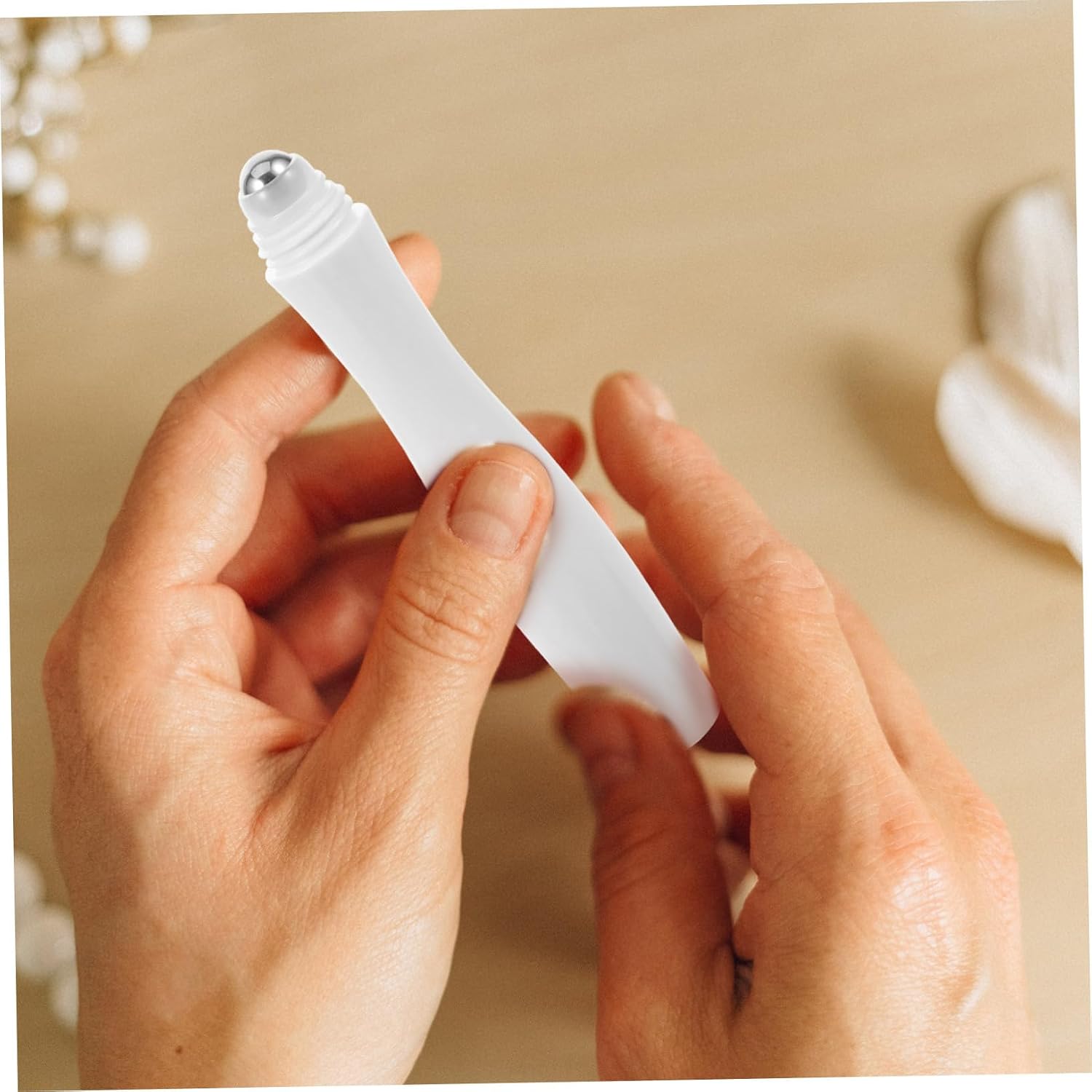 5pcs Refillable Perfume Roller Bottle Durable Portable Scent Dispenser for Essential Oils Travel-friendly Sub-packing Replacement Container image 5
