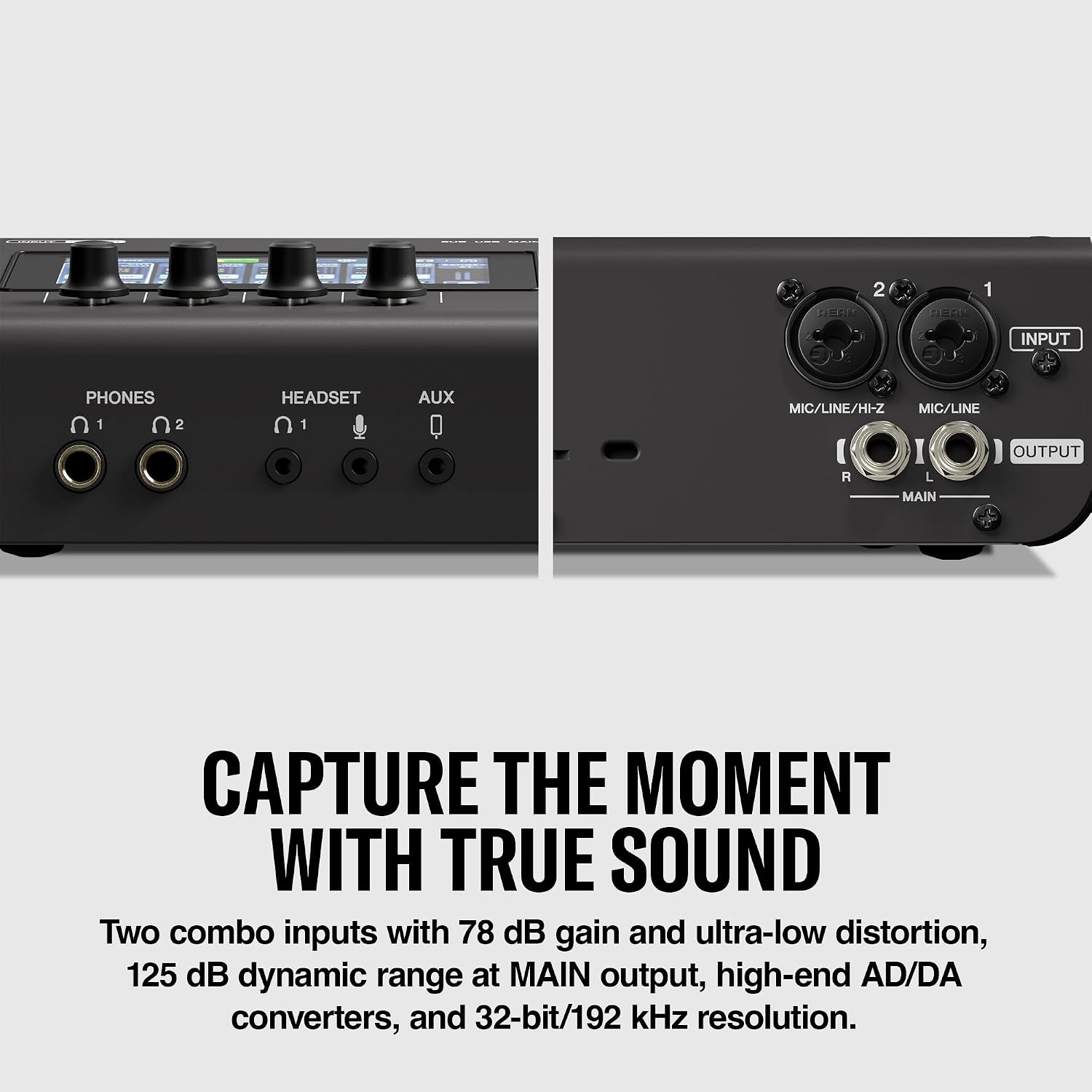 Yamaha URX22 4-In / 2-Out Dual USB-C Audio Interface With Touchscreen, Includes Cubase Al, WaveLab Cast, Basic FX Suite, and Steinberg Plus Software Bundle, White URX22 W