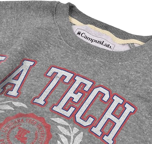 Miniatura 2 de Collegiate Classic Alumni Seal - Sudadera unisex para adultos, diseño ajustado con cuello redondo