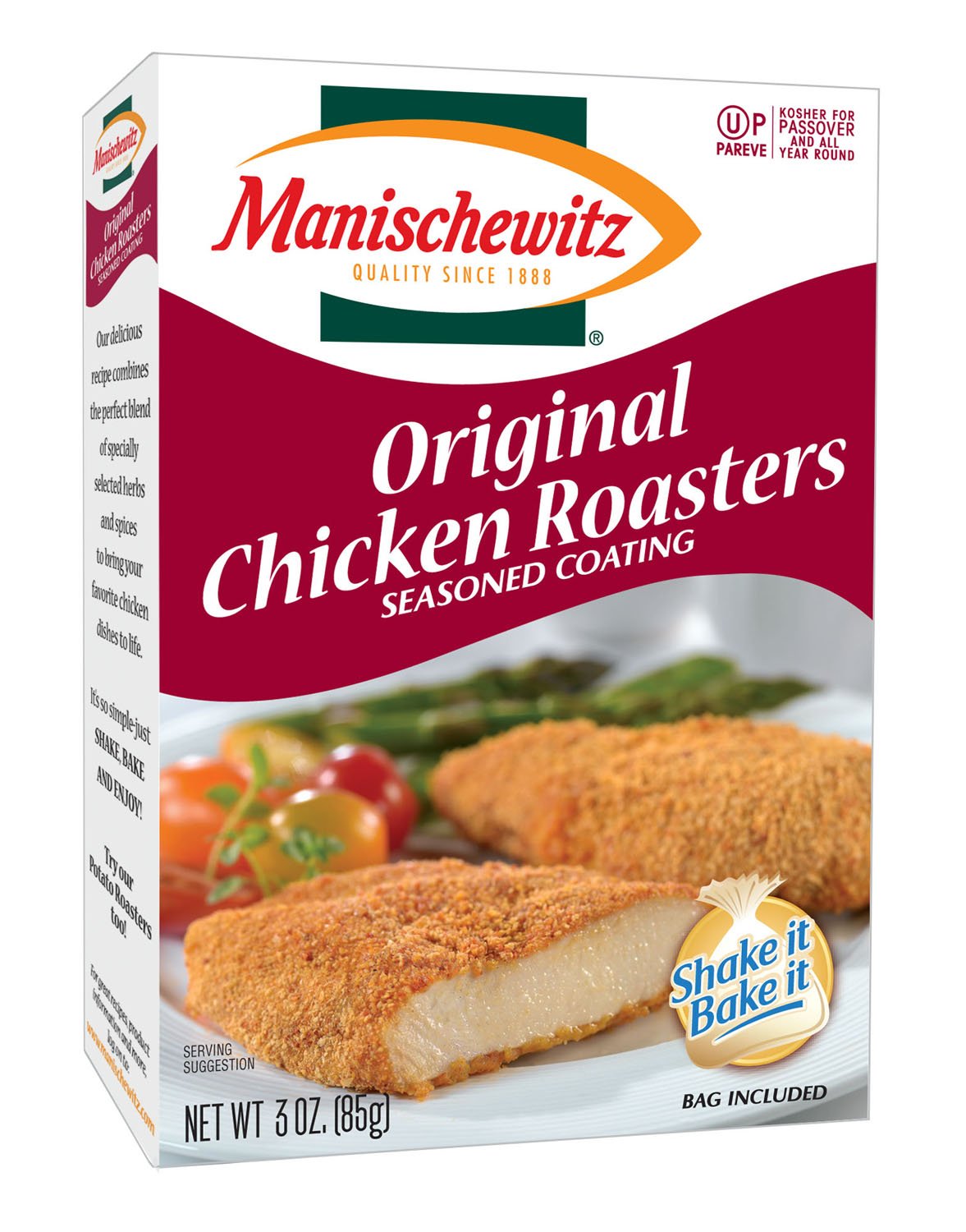 MANISCHEWITZ ROASTERS FOR CHICKEN 3 OZ