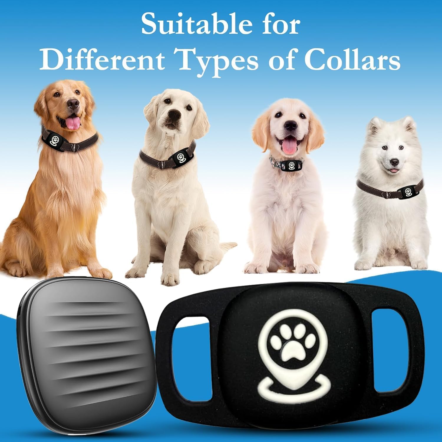 GBVP Dog Tracker Smart Pet Location Tracker with Collar Holder, Personalized Smart Item Finder, MFi Certificated Dog Tracking Device, No Monthly Fee, Works with Find My (iOS Only) in Kenya GBVP Dog Tracker Smart Pet Location Tracker with Collar Holder, Personalized Smart Item Finder, MFi Certificated Dog Tracking Device, No Monthly Fee, Works with Find My (iOS Only) in Kenya