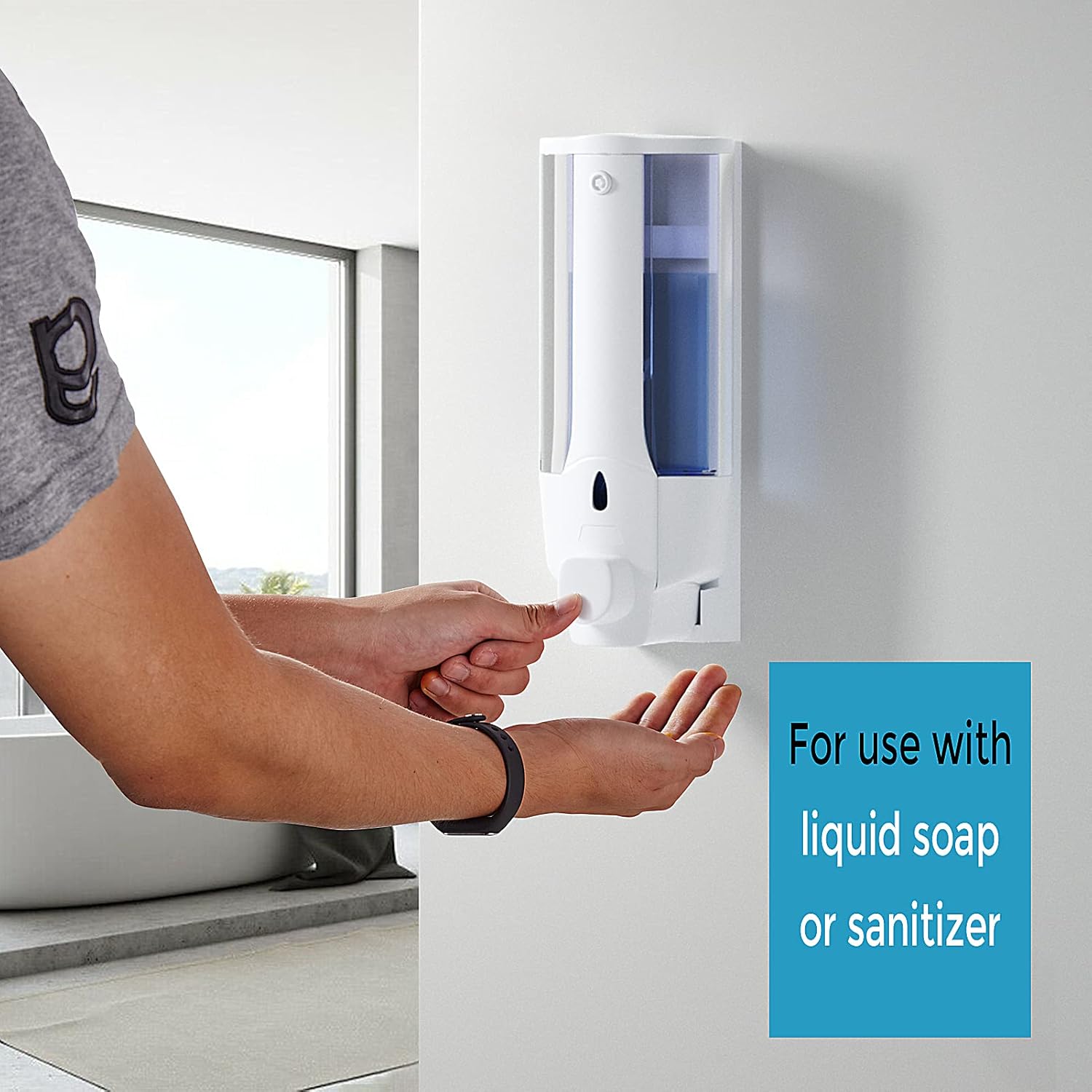 Shampoo Dispenser for Shower Wall Mounted Liquid Soap Shower Dispenser 3 Chamber Bathroom, Transparent Modular Design Conditioner Body Wash Dispenser Set : Home & Kitchen