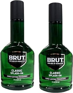BRUT Classic Splash-On Fragrance, 7 Fluid Ounce Plastic Bottle, Pack of 2