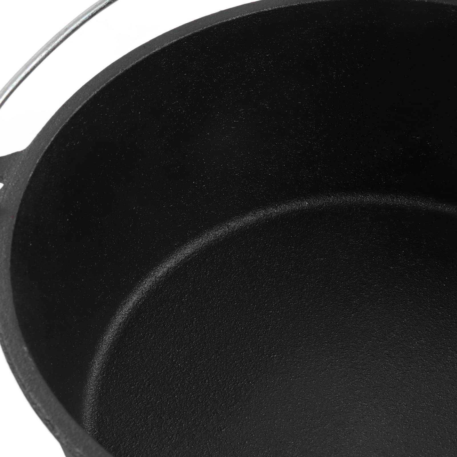 Forno Olandese da Campeggio, Pentola Multifunzione, Pentola da Campeggio, Pentola con Coperchio per Esterno, Accessorio da Cucina (31CM)