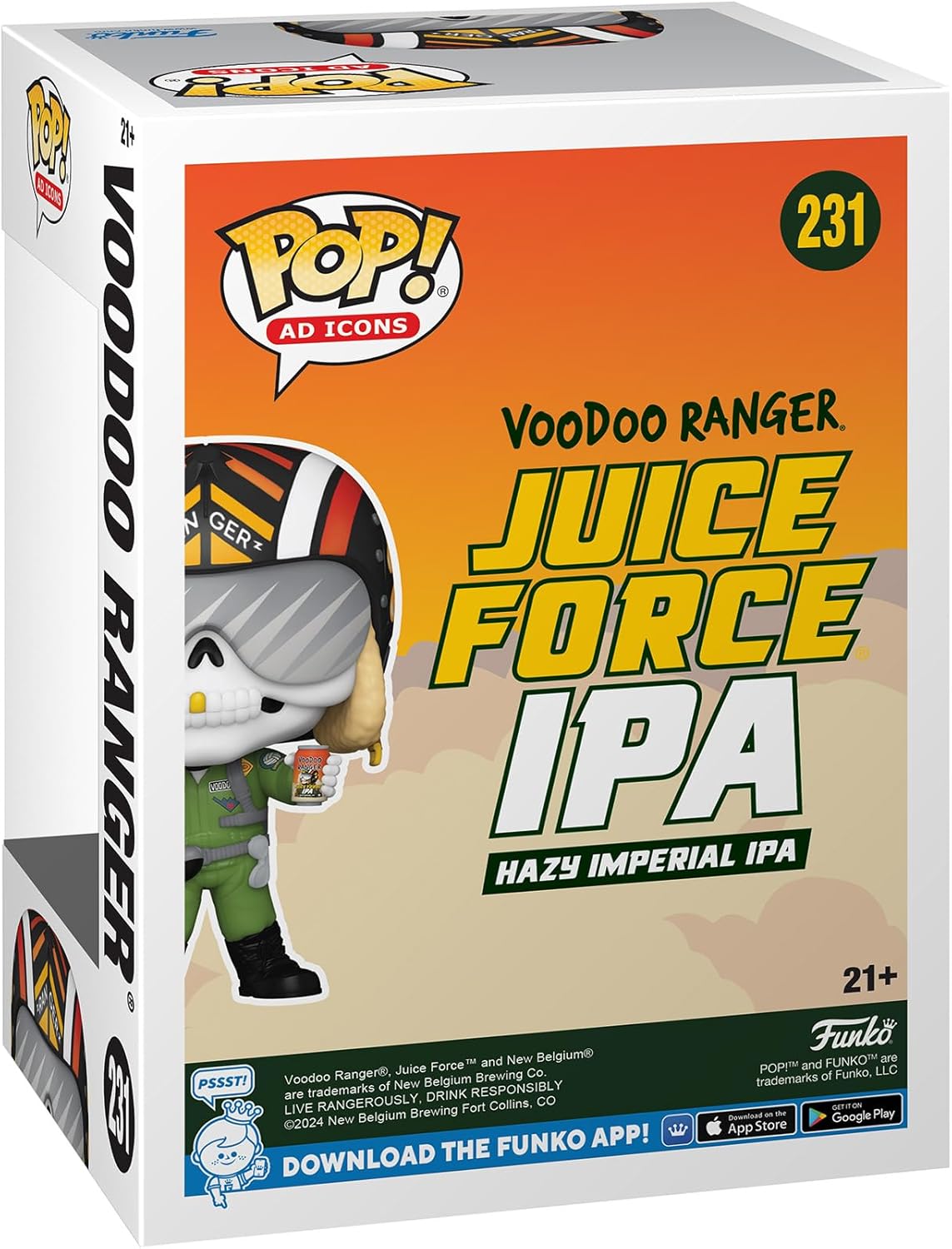 Funko POP! Ad Icon: Voodoo Ranger Mascot Ranger - (Juice Force) - Collectable Vinyl Figure - Gift Idea - Official Merchandise - for Kids & Adults - Ad Icons Fans - Model Figure for Collectors