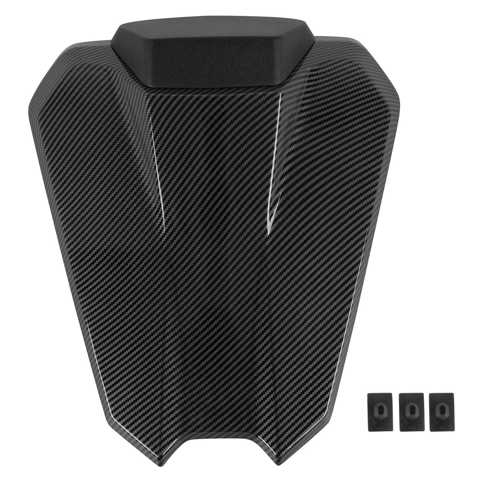 Alette per Moto Coprisella monoposto posteriore per moto adatta per KTM 1290 Super Duke R 2020 2021 2022 2023 Alettone Moto(Carbon Fiber Look)