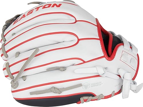 Vista 101 de Easton Guantes de sóftbol de lanzamiento rápido de la colección profesional Tamaños 11.5" - 13" Múltiples estilos Tela tejida dividida