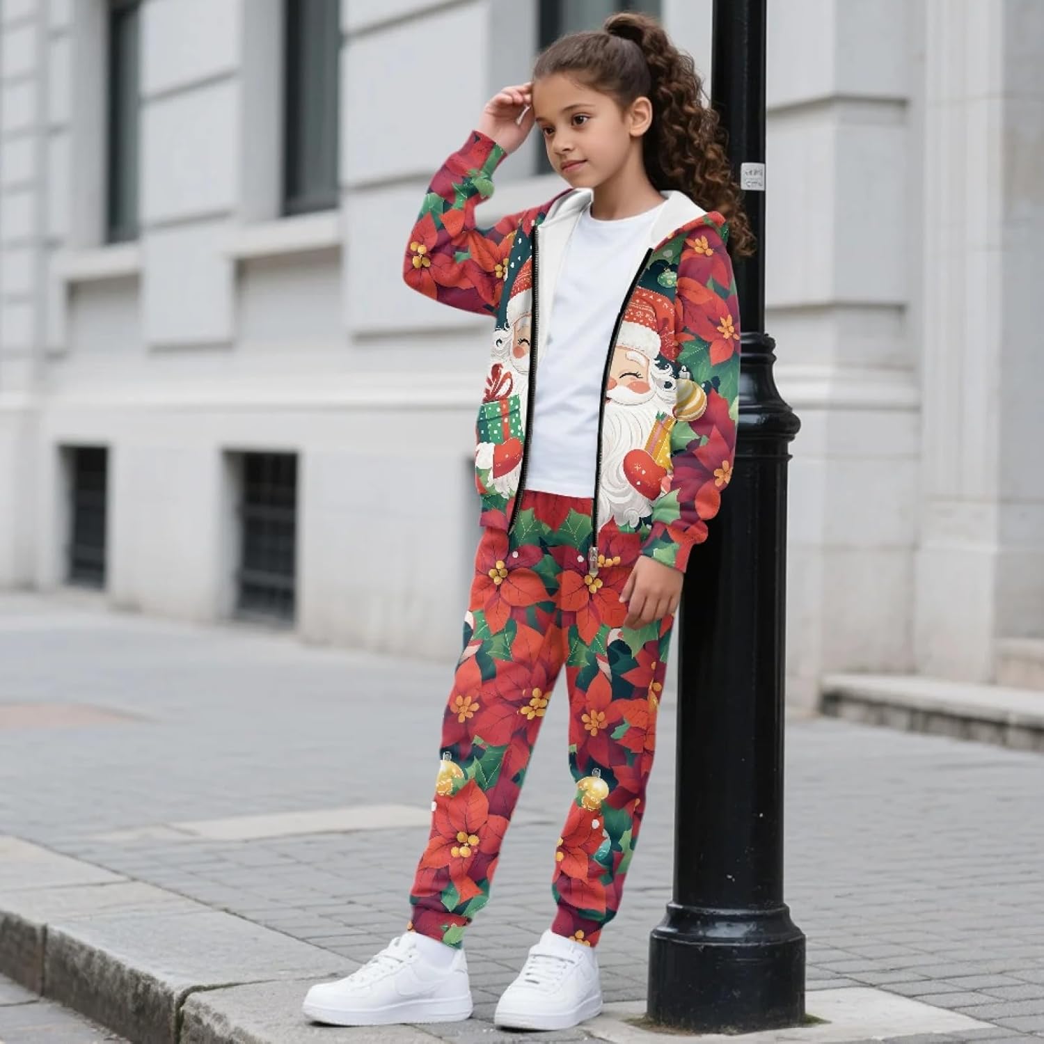 HUIACONG Girls Sweatsuits Kids Sweat Set Children Long Sleeve Tracksuits for Boys