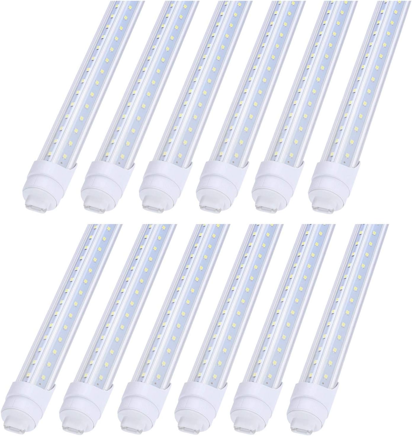 65W R17d Rotatable HO Base 8 Foot led Bulbs V Shaped