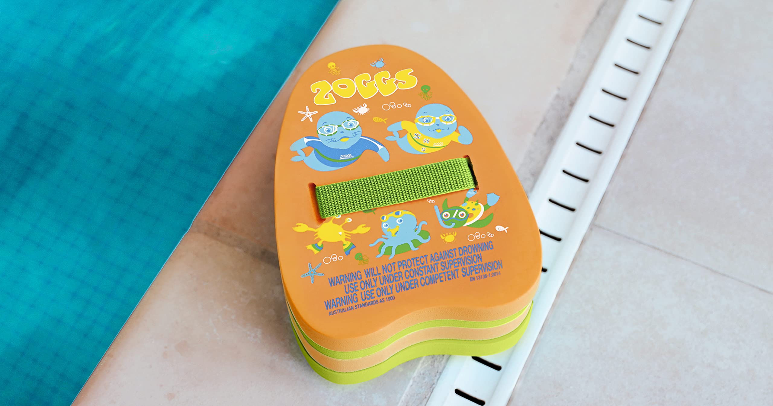 Zoggs Kids Zoggy Back Float Buoyancy Aid for Swimming - Multi, 2-6 Years - Image 5