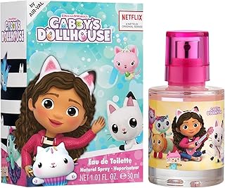 Netflix Gabby's Dollhouse Children Eau de Toilette Natural Perfume Spray| Vegan, Cruelty-Free, Dermatologically Tested EDT Spray for Kids & Teens | Stain-Free Perfume | Safe Daily Fragrance Gift, 30ml