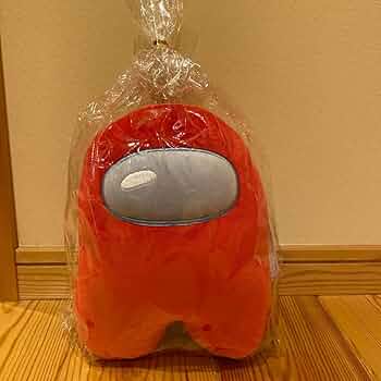 ★アマングアス★◉新品未使用◉among us ぬいぐるみ　★赤クルー★ Amazon.co.jp: AMONG US HUGGABLE IMPOSTER PLUSH アマングアス