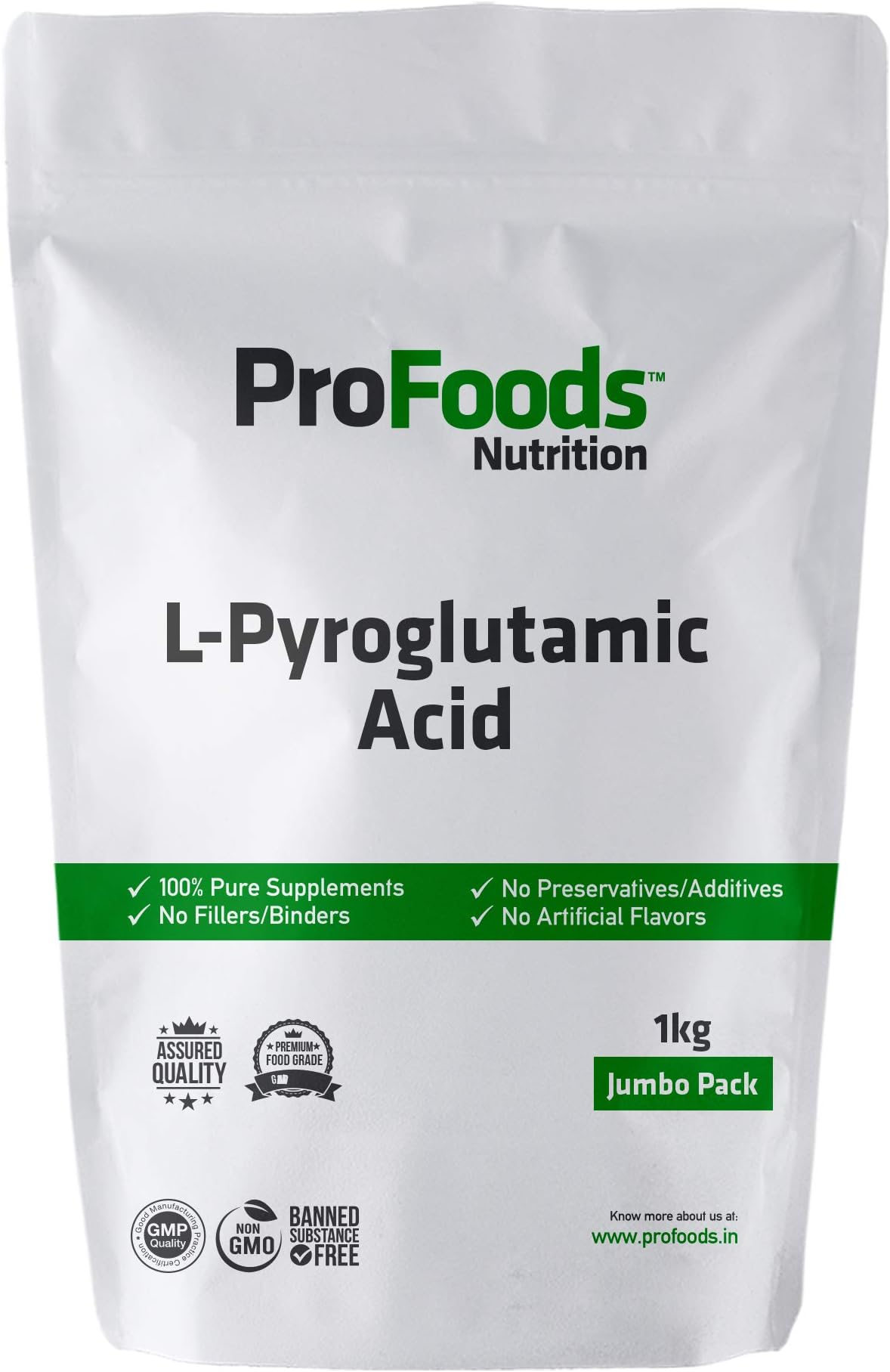 Profoods L Pyroglutamic Acid Powder (125 grams)