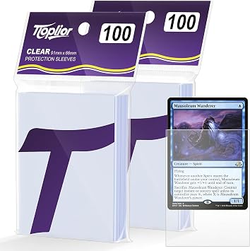 300 Black Matte Card Sleeves and 200 Soft Penny Sleeves