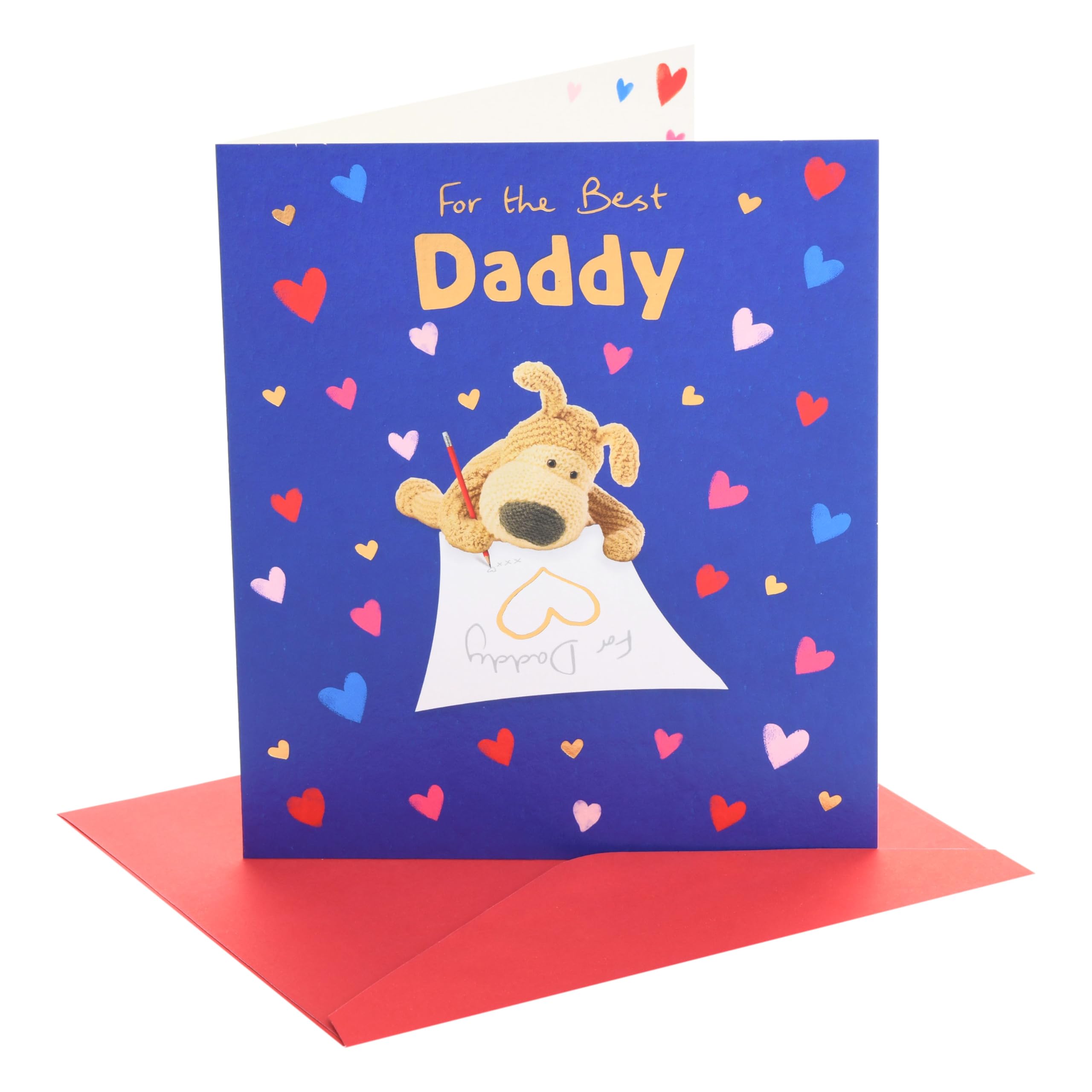 Boofle | Valentine's Day Card for Daddy | I Love You Presents | Him, Boys, Men | Cute Design | With Envelope | 15.9 x 18.4 cm