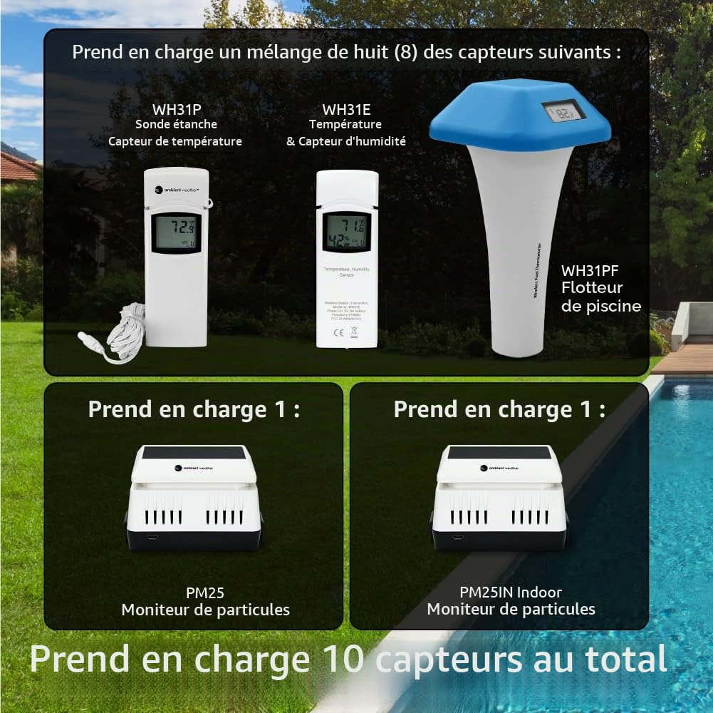 Ambient Weather WS-2902 Home Wi-Fi Weather Station