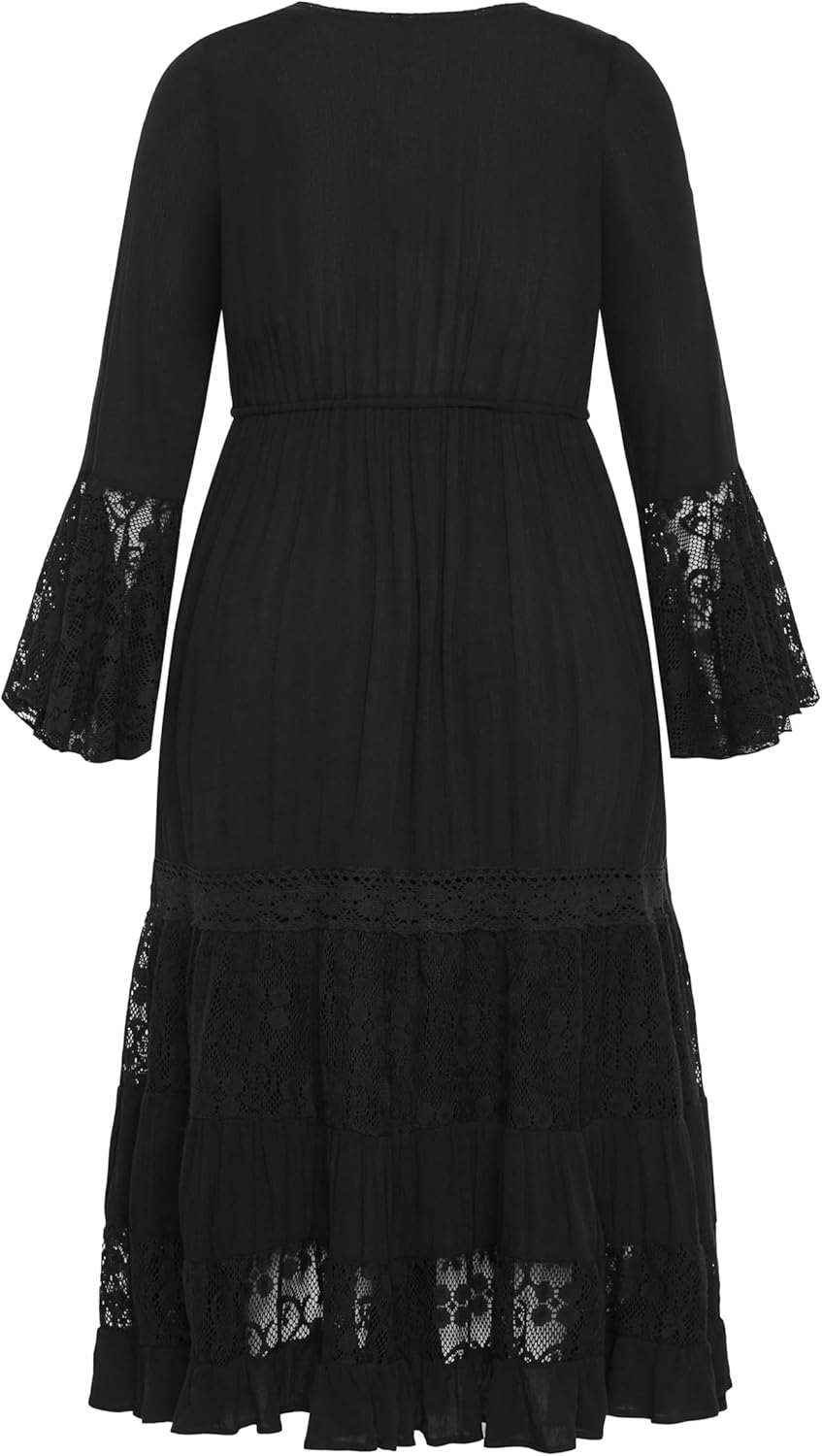 City Chic Women's Plus Size Dress - Dulce Maxi - Image 4