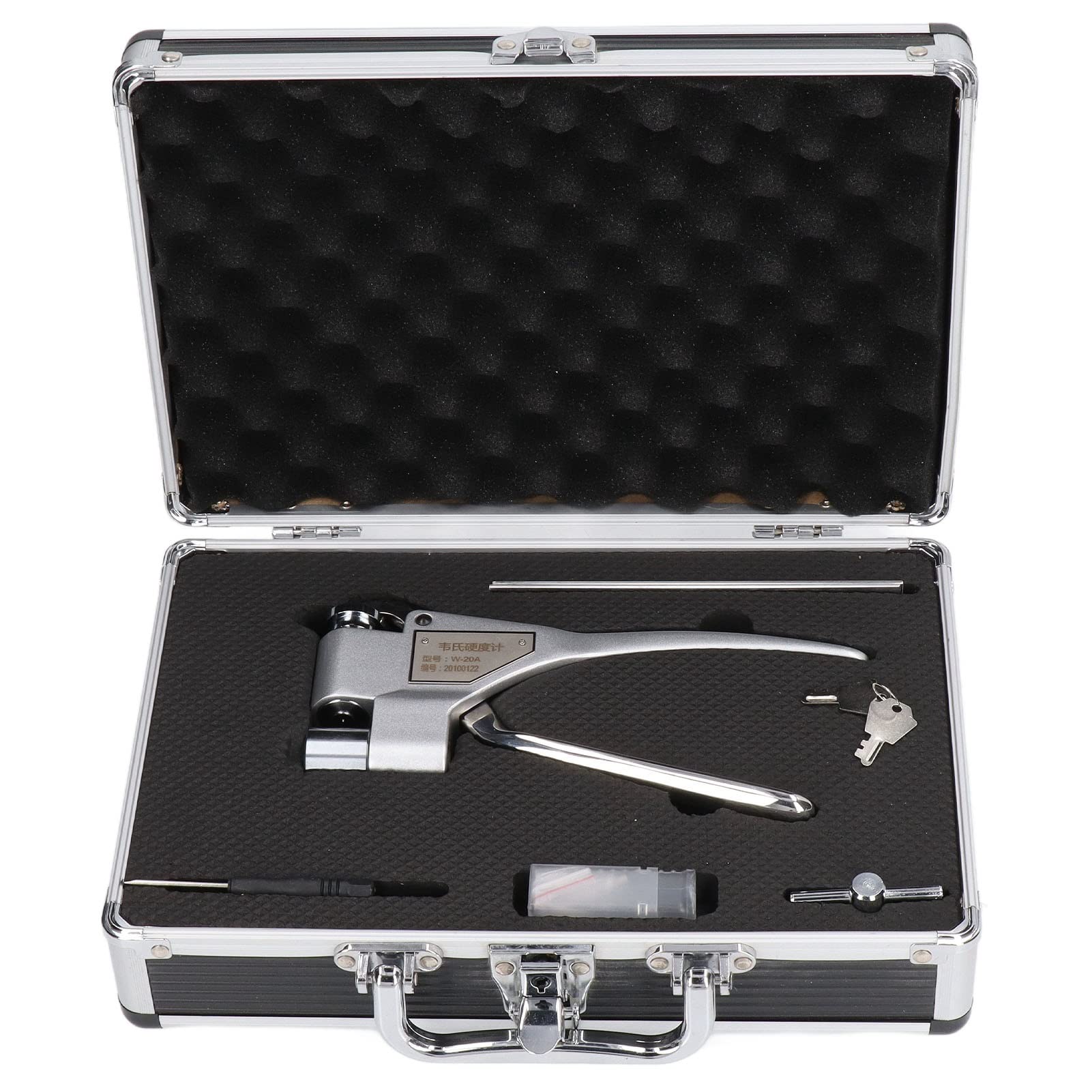 High Accuracy Portable Metal Hardness Tester Aluminum Alloy Plate Clamp Durometer Essential Hardness Test Gauge and Tool
