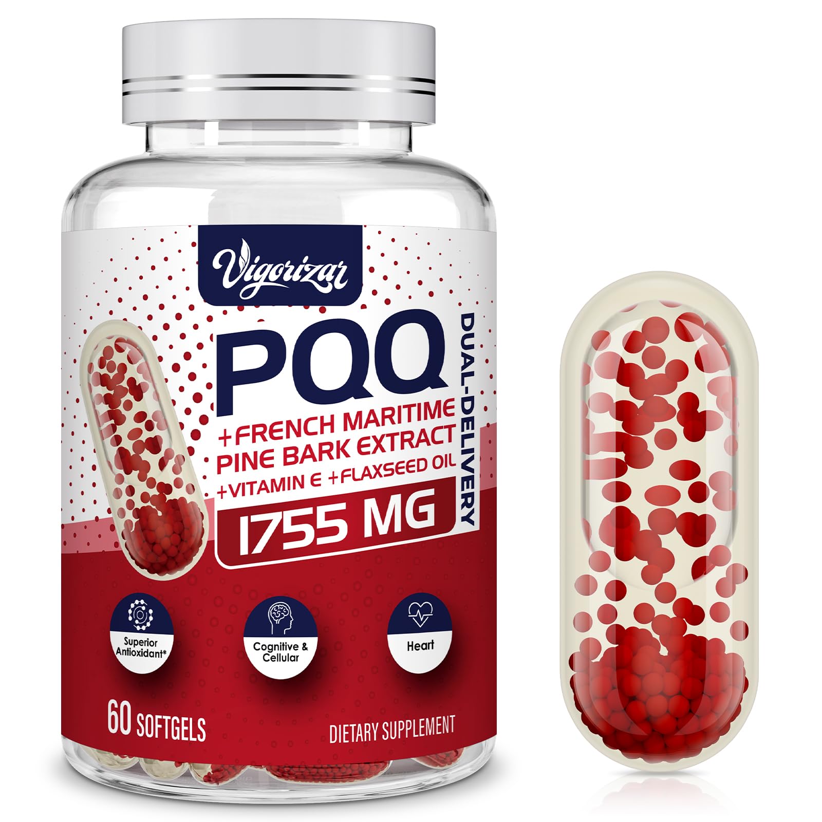 Birsppy Vigorizar PQQ Supplement 40 mg