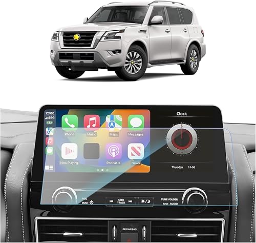 Vista 58 de SKTU Protector de pantalla de 8 pulgadas para Rogue 2021-2026 (SV, Rock Creek) / Altima SV 2019-2025 / Sentra (SR, SV) 2020-2025 Accesorios Rogue