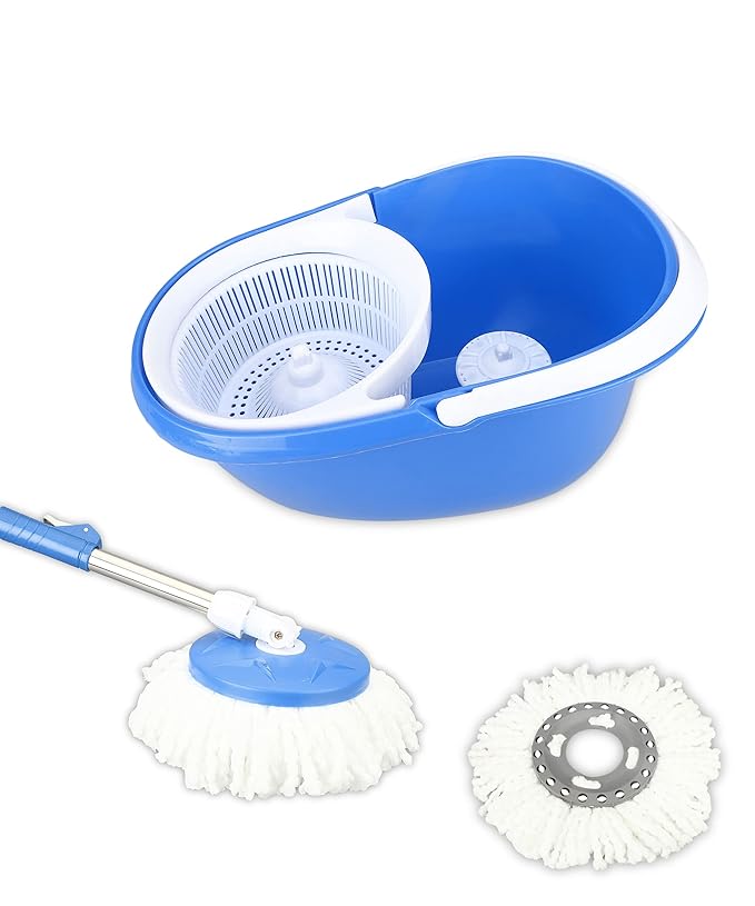 Frestol Happy Home Plastic Mop with 2 Refills – Blue at Rs. 538