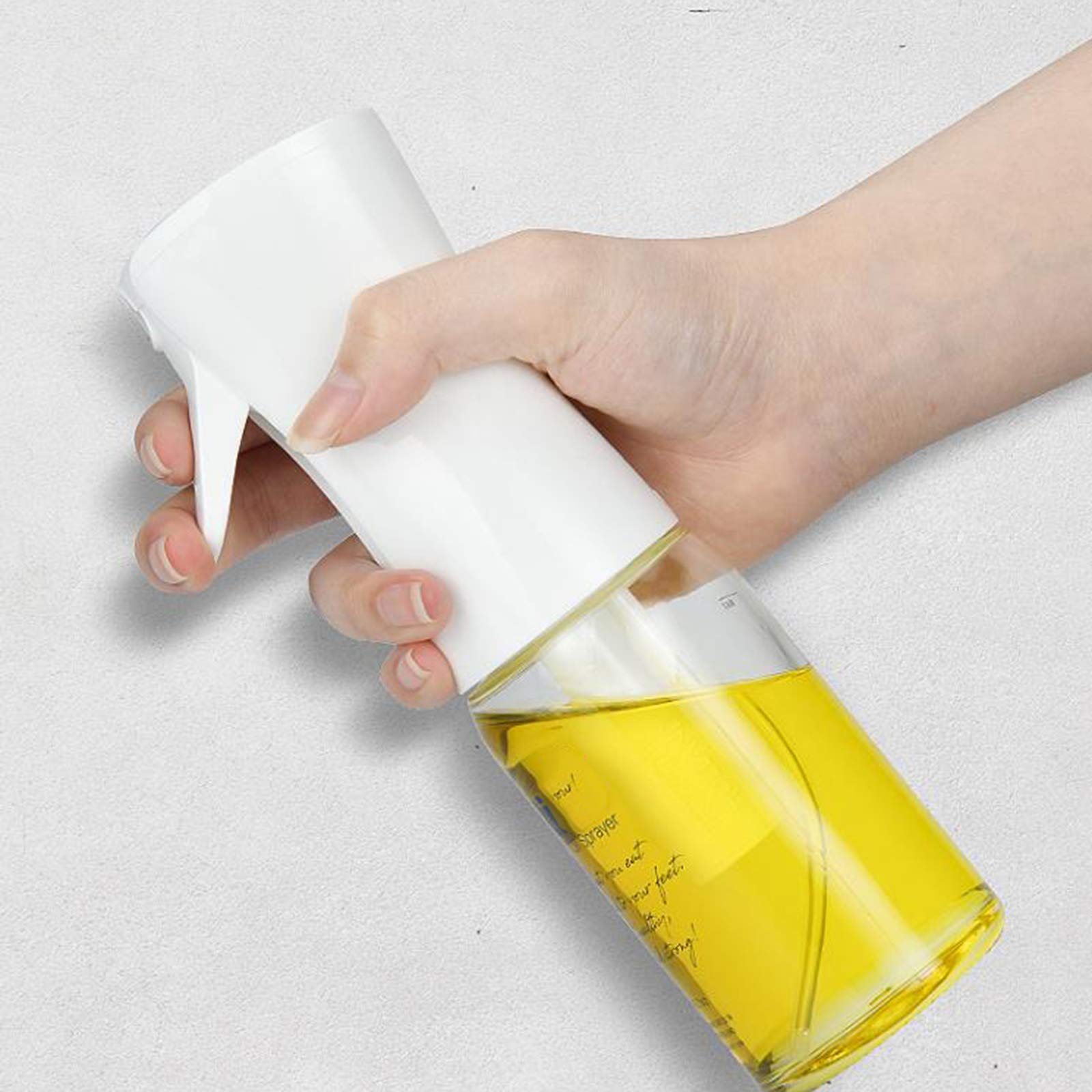 Spryskiwacz do oliwy z oliwek do gotowania, kuchnia 150 ml rozpylacz z rozpylaczem na oliwę z oliwek, do gotowania grilla w sprayu pieczenia pieczenia, grillowania smażenia sałatki, D