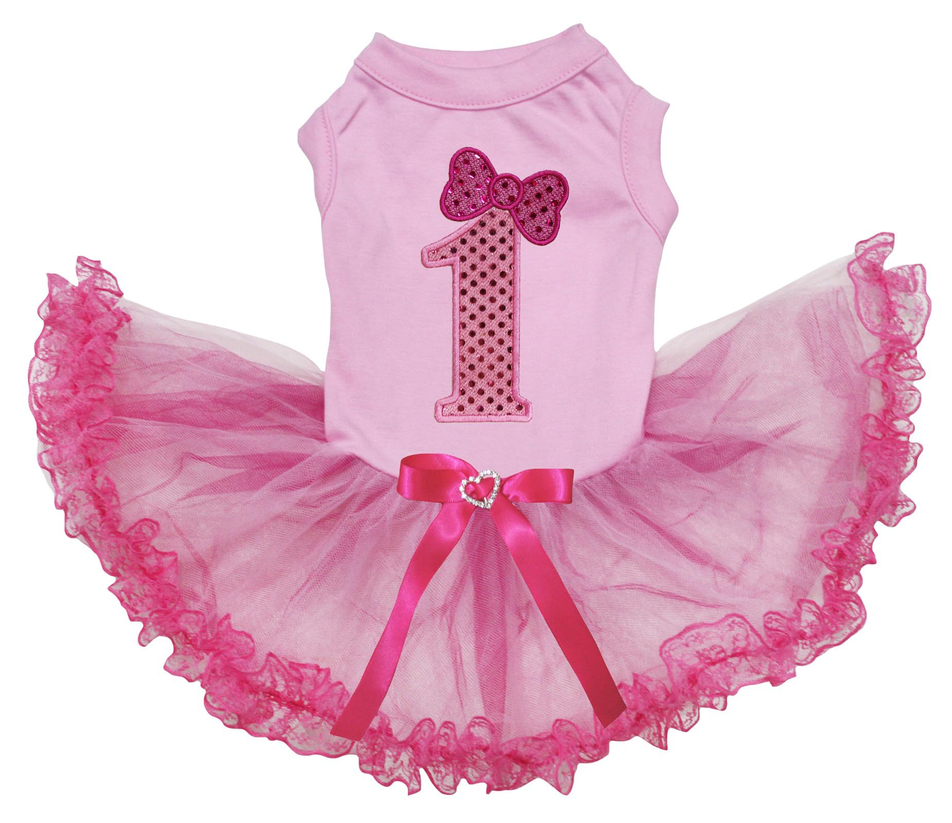 Robe pour chien XL rose fin des tenues de fête trop serrées