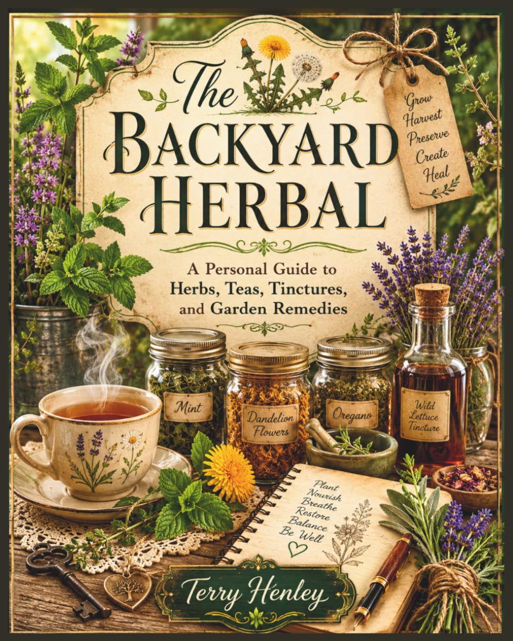 The Backyard Herbal: A Personal Guide to Herbs, Teas, Tinctures, and Garden Remedies