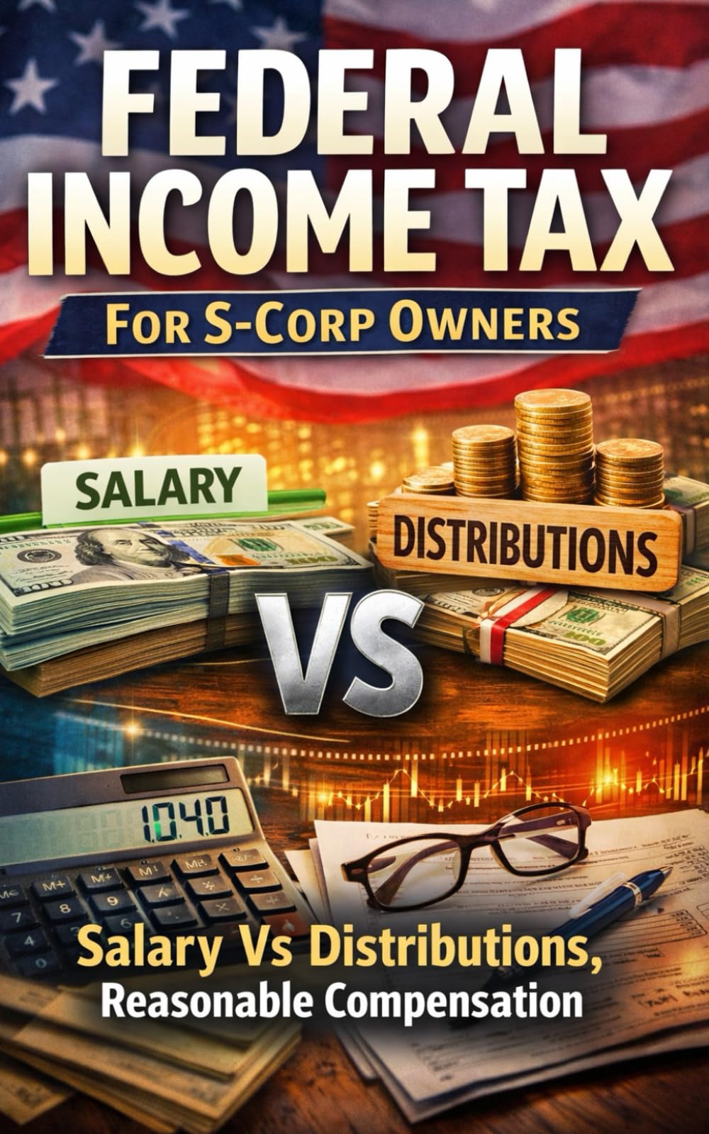 Federal Income Tax For S-Corp Owners: Salary Vs Distributions, Reasonable Compensation, Payroll Basics, Clean Books, And Common Audit Triggers Explained Clearly