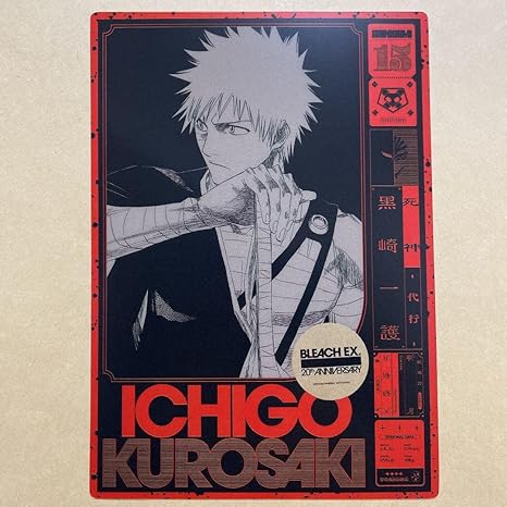 Amazon Bleach 原画展 黒崎一護 オリジナルクリアカード アニメ 萌えグッズ 通販