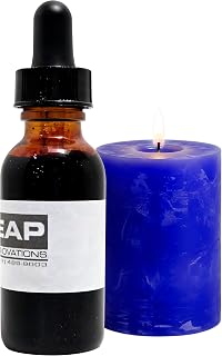 Liquid Candle Dye, Vibrant, Long-Lasting Color, Fully Soluble for Flawless Blending, Liquid Dye for Candle Making, Highly Concentrated for Customizable Shades, Navy Blue, 1 oz