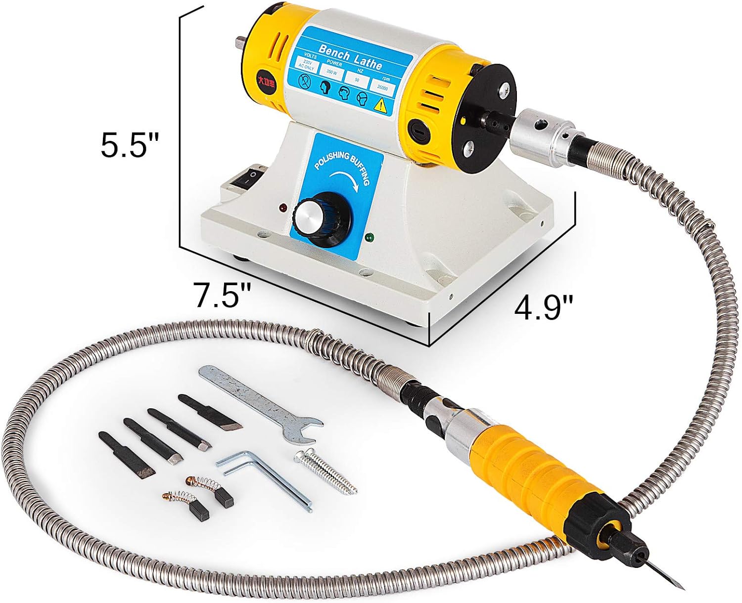 Buy VEVOR Electric Chisel 350W Electric Wood Chisel 25000 rpm Wood