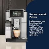 De'Longhi PrimaDonna Soul ECAM612.55.SB Coffee Bean Machine, Espresso and Cappuccino Machine, Exclusive Bean Adapt Technology, Silver and Black - 3