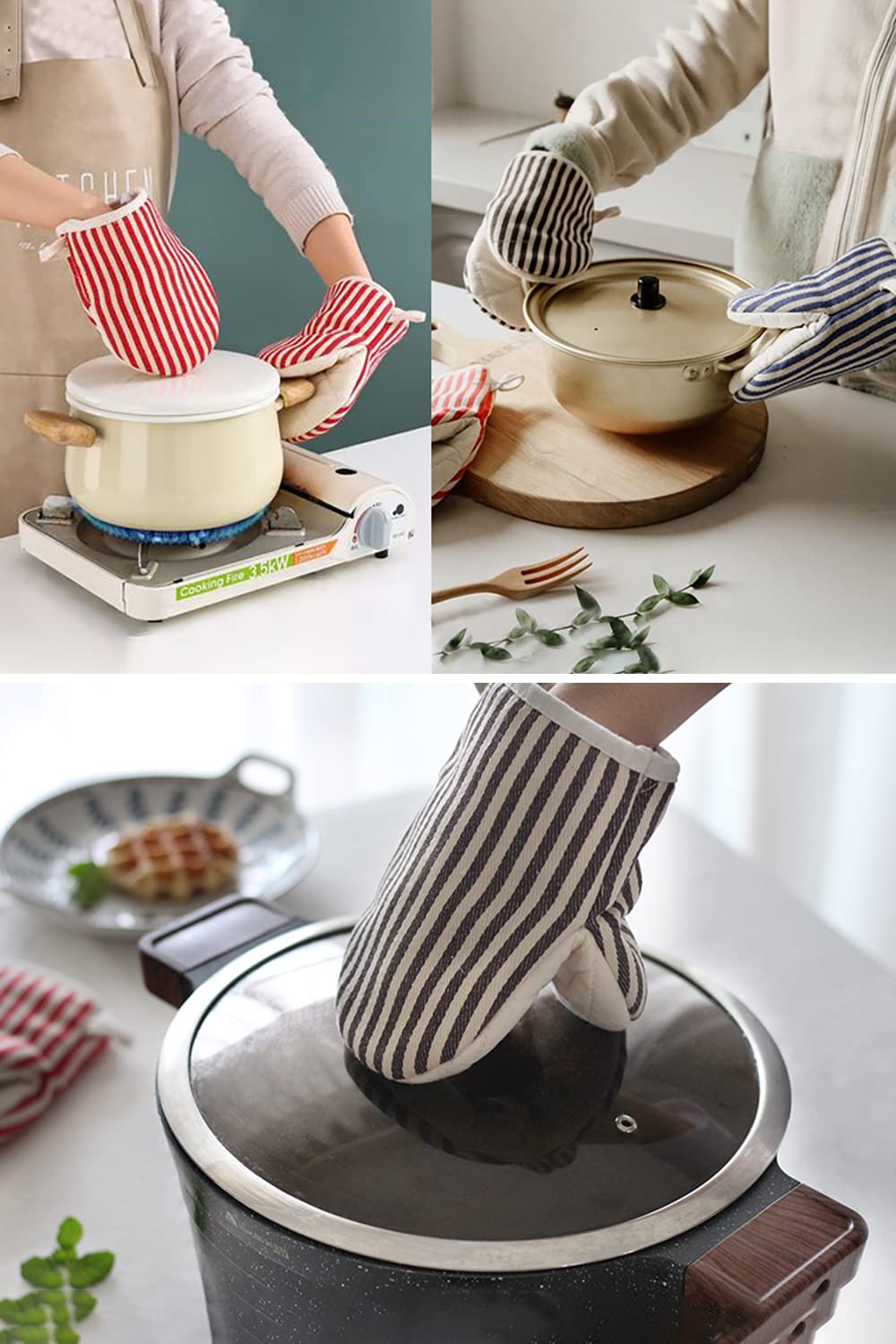 Williams-Sonoma 】と【Cally & Co 】ミトンと鍋つかみ ウィリアムズ