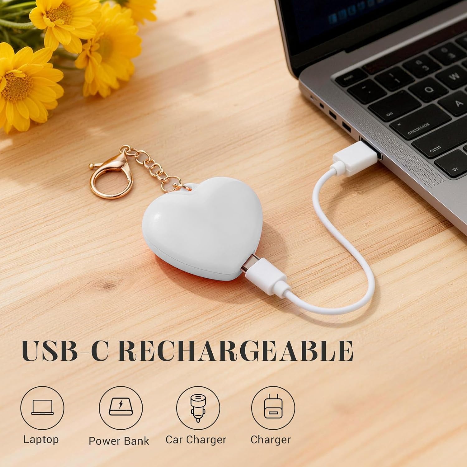 Keychain Purse Light for Women, Handbag Light, Essential Purse Accessories & Must Haves for Evening/Travel Use