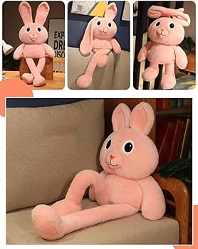 Amazon.co.jp: 足の長いクマが耳を長くするウサギのぬいぐるみ耳