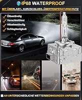 XELORD D1S D3S Xenon izzó 6000K HID fényszóró 35W 12V 2db 4