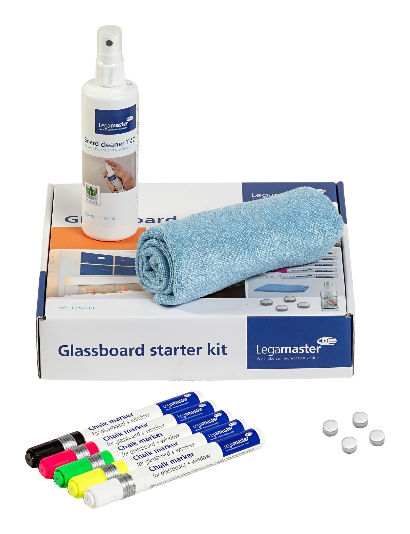 Legamaster glassboard starter set 11-part 34715J