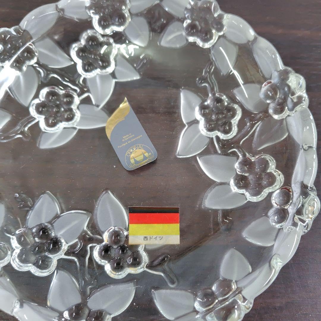 まとめ売り　未使用ガラス製食器セット　ワルターグラス社カルメン　アデリア　レトロ Amazon.co.jp: レトロ ガラス皿 ドイツワルター社カルメンシリーズ 6枚