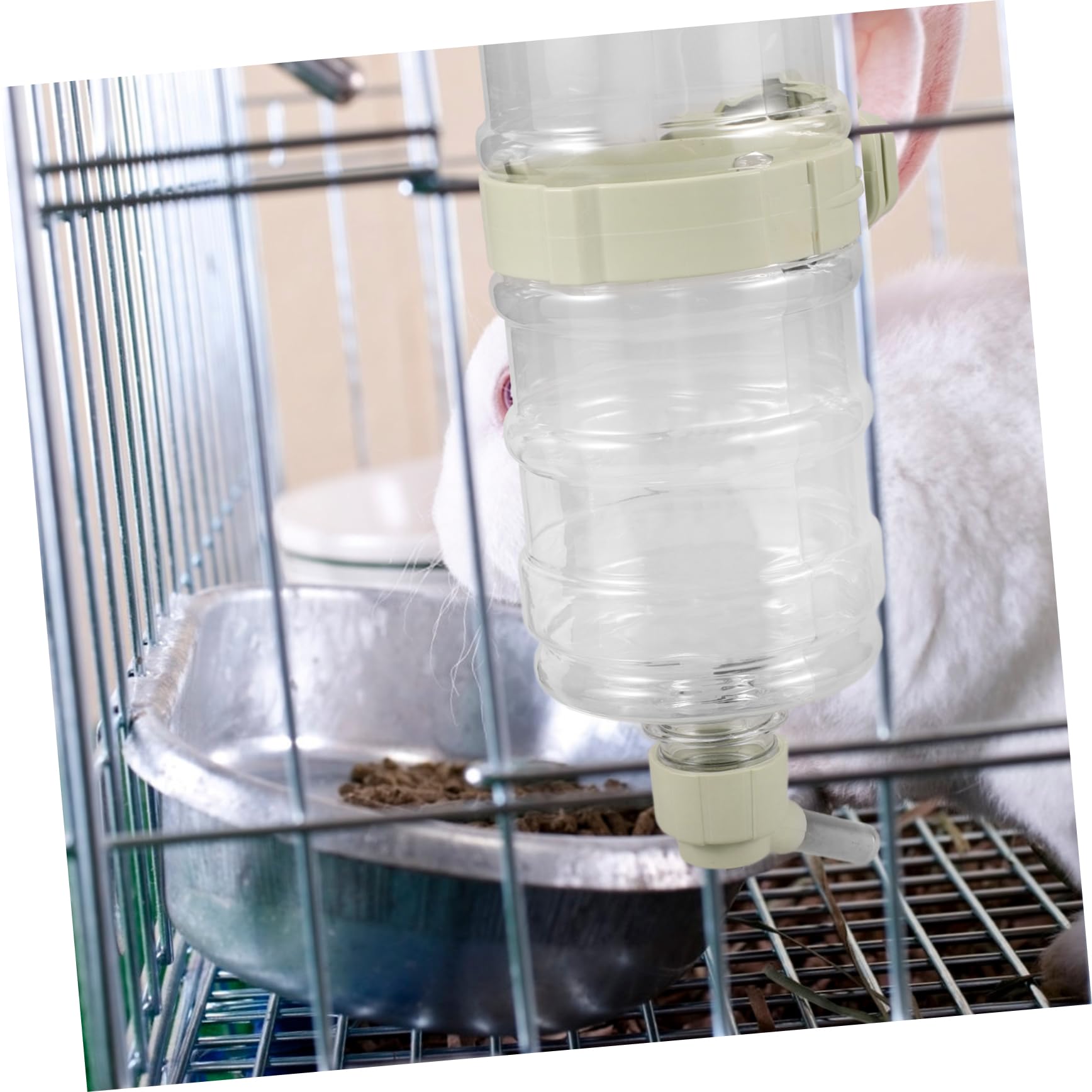 BESPORTBLE 2piezas Botella De Agua para Dispensador Automático De Agua para Conejos Hámsters y Bebedero y para Jaulas Verde