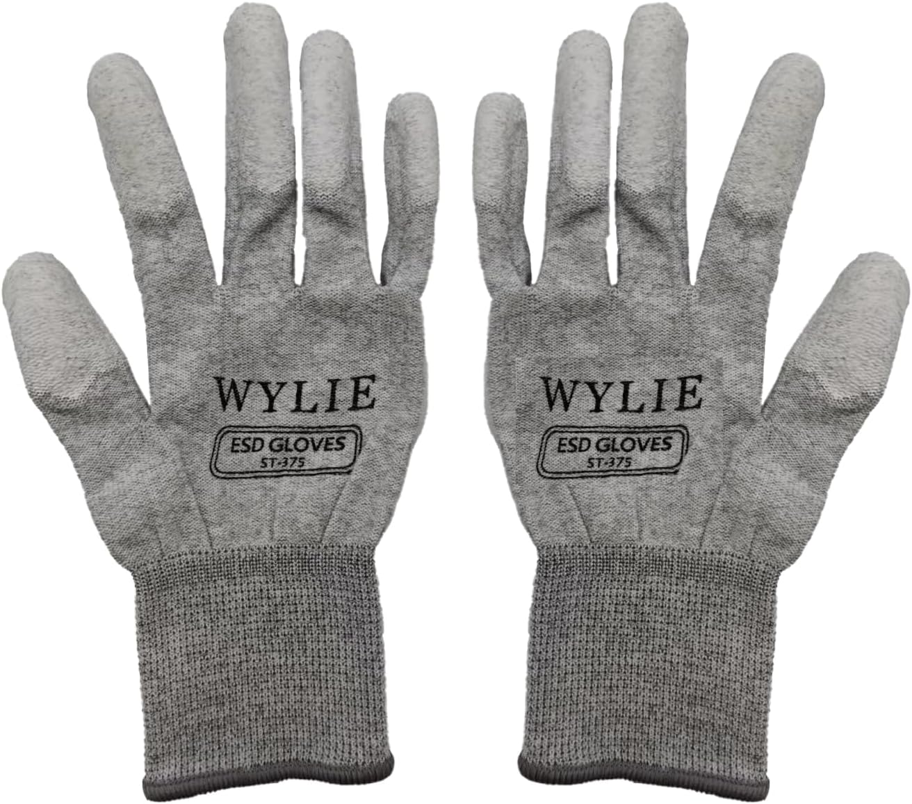 2UUL SC88 IC Micro-Point Pry Needle Set with Ultralight Carbon Fiber Handle 2 Pcs IC Pry Needles ESD Gloves Screen Opener 0.02mm Fly Line WYLIE Professional Cell Phone Repair Tool Kit 10 Pack