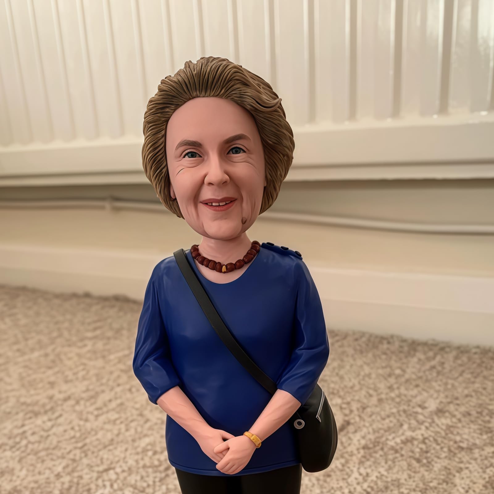 Figura Personalizada por Foto, Estatua 100% Hecha a Mano de Arcilla Polimérica, Muñeco Retrato a Medida, Regalo Original para Tarta de Boda, Cumpleaños, Mascotas y Compañeros (8-20 cm)