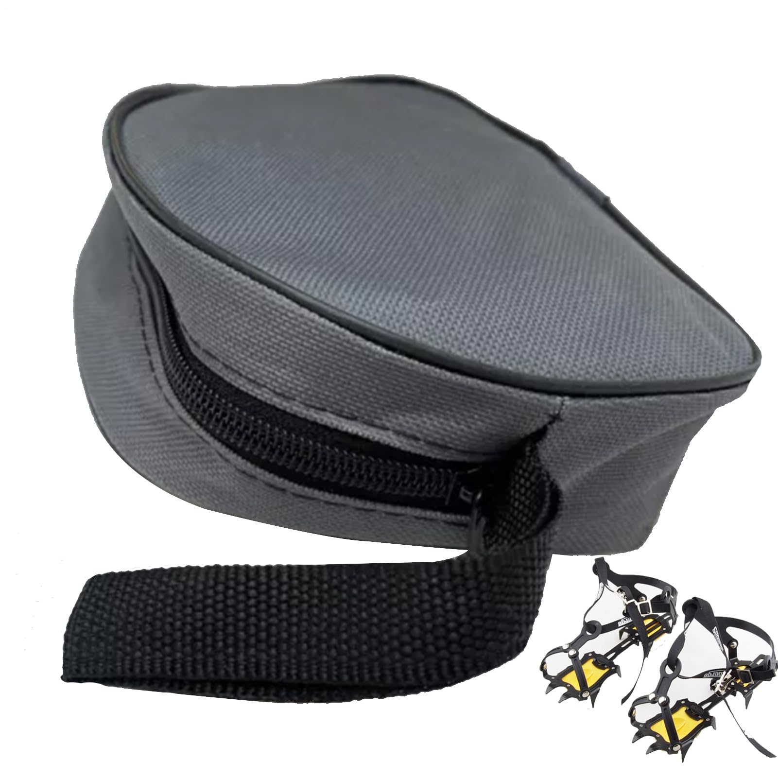Bo-LSA para Crampones, Bo-LSA para Ropa De Escalada con Cremallera, Bolsillo para Guardar Crampones para Exteriores, para Senderismo, Caminatas Y Escalada