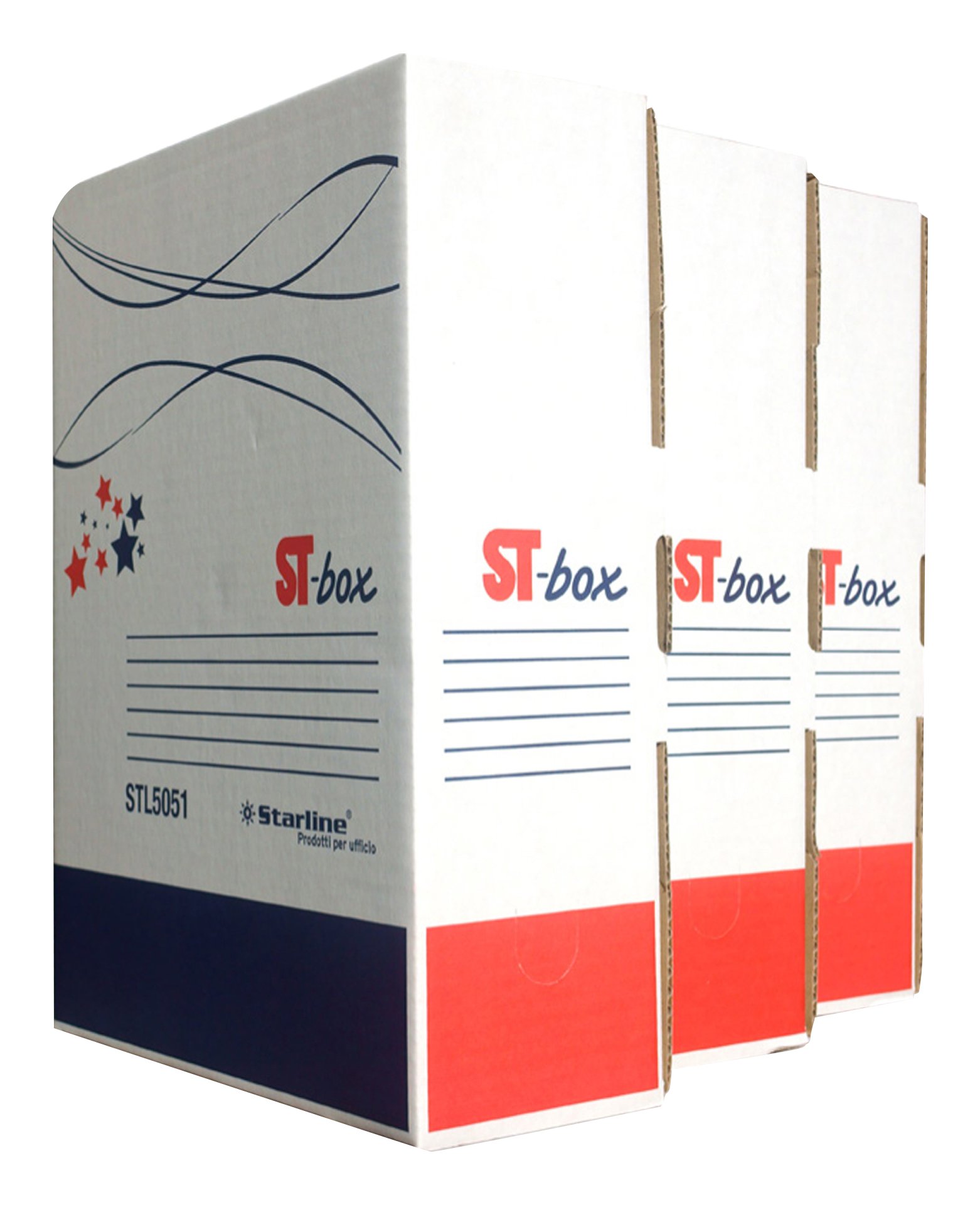 Scatola archivio ST-BOX STL5051 A4 245x325mm Dorso 10cm STARLINE